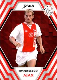 Ronald de Boer - DAKA Ajax Set Base Set 2024-25, Nr. NO-27