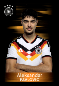 Aleksandar Pavlović - Panini FIFA World Cup DFB-Sammelkarten 2026, Nr. 24