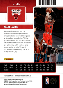 Zach LaVine - Panini Contenders Season Ticket 2021-22, Nr. 46