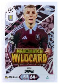 Lucas Digne - Topps Match Attax UEFA Club Competitions Man of the Match Wildcard 2026-27, Nr. 77