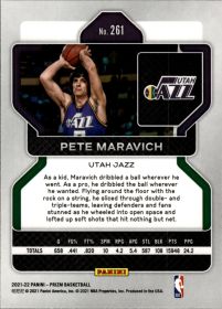 Pete Maravich - Panini Prizm Base Set 2021-22, Nr. 261