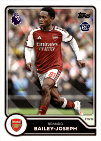 Brando Bailey-Joseph - Topps Flagship Premier League Base Set 2026-27, Nr. 34 – Rookie Card