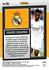 Eduardo Camavinga - Panini Score FIFA Base Set 2022-23, Nr. 148