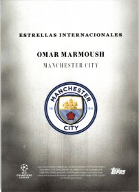 Omar Marmoush - Topps Simplicidad UEFA Club Competitions Estrellas Internacionales 2025-26
