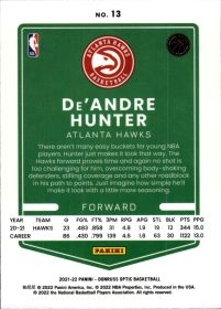 De'Andre Hunter - Panini Donruss Optic Base Set 2021-22, Nr. 13