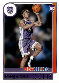 Davion Mitchell - Panini Hoops Base Set 2021-22, Nr. 228