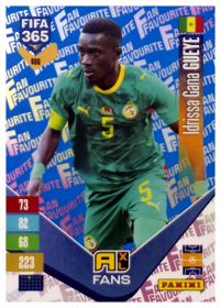 Idrissa Gana Gueye - Panini Adrenalyn XL FIFA 365 Fan Favourites 2026-27, Nr. 406 – Blue, Insert