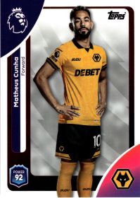 Matheus Cunha - Topps Match Attax Premier League Base Set 2025-26, Nr. 303