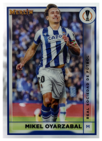 Mikel Oyarzabal - Topps Merlin Chrome UEFA Club Competitions Base Set 2022-23, Nr. 125