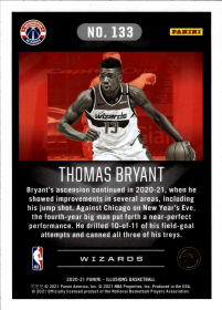 Thomas Bryant - Panini Illusions Base Set 2020-21, Nr. 133 – Trophy Collection Orange