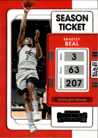 Bradley Beal - Panini Contenders Season Ticket 2021-22, Nr. 71