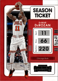 DeMar DeRozan - Panini Contenders Season Ticket 2021-22, Nr. 56