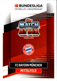 Joshua Kimmich - Topps Chrome Match Attax Bundesliga Dauerbrenner 2020-21, Nr. 182
