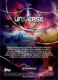 The Miz - Topps WWE Universe Base Set 2026, Nr. 101