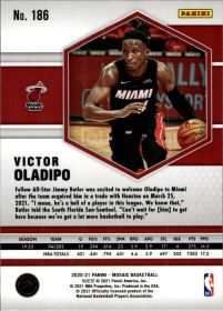 Victor Oladipo - Panini Mosaic Base Set 2020-21, Nr. 186