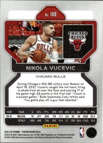 Nikola Vucevic - Panini Prizm Base Set 2021-22, Nr. 100