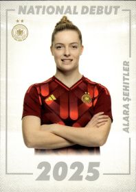 Alara Şehitler - Panini DFB-Frauen Team-Set National Debut 2025, Nr. DEB-23 – Insert