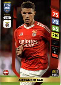 Alexander Bah - Panini Adrenalyn XL FIFA 365 Base Set 2025, Nr. 249