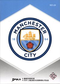 Manchester City - DAKA Manchester City Set Holocene 2023-24, Nr. NO-24