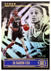 De'Aaron Fox - Panini Illusions Base Set 2020-21, Nr. 135