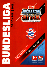 Leon Goretzka - Topps Match Attax Bundesliga 2021-22, Nr. 296