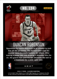Duncan Robinson - Panini Illusions Base Set 2020-21, Nr. 134