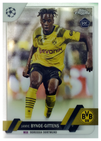 Jamie Bynoe-Gittens - Topps Chrome UEFA Club Competitions Base Set 2022-23, Nr. 43 – Rookie Card