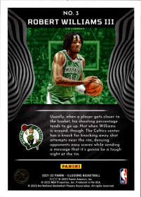 Robert Williams III - Panini Illusions Base Set 2021-22, Nr. 3