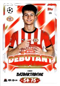 Esmir Bajraktarevic - Topps Match Attax UEFA Club Competitions Attax Debutant 2026-27, Nr. 379