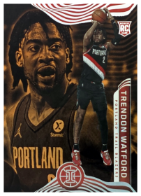 Trendon Watford - Panini Illusions Base Set 2021-22, Nr. 200 – Rookie Card, Trophy Collection Bronze