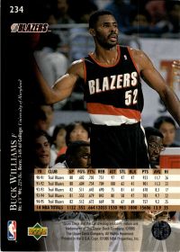 Buck Williams - Upper Deck Base Set 1995-96, Nr. 234 – Electric Court