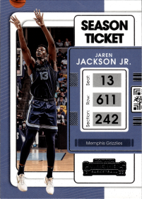 Jaren Jackson Jr. - Panini Contenders Season Ticket 2021-22, Nr. 13