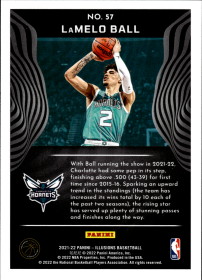 LaMelo Ball - Panini Illusions Base Set 2021-22, Nr. 57