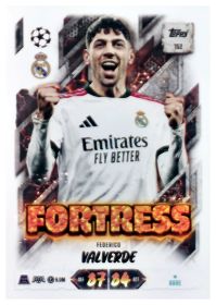 Federico Valverde - Topps Match Attax UEFA Club Competitions Fortress 2026-27, Nr. 152