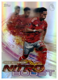 Omari Hutchinson - Topps Flagship Premier League Nitro Boost 2026-27, Nr. NB 20 – Insert