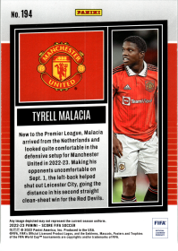 Tyrell Malacia - Panini Score FIFA Base Set 2022-23, Nr. 194