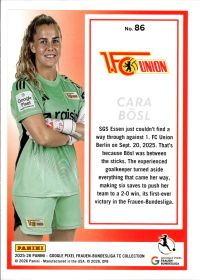 Cara Bösl - Panini Frauen-Bundesliga TC Collection Base Set 2025-26, Nr. 86