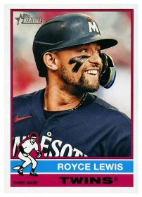 Royce Lewis - Topps Heritage Base Set 2025, Nr. 138