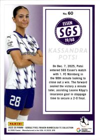 Kassandra Potsi - Panini Frauen-Bundesliga TC Collection Base Set 2025-26, Nr. 60