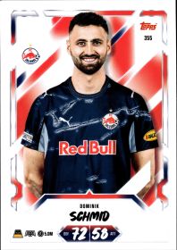 Dominik Schmid - Topps Match Attax UEFA Club Competitions Base Set 2026-27, Nr. 355