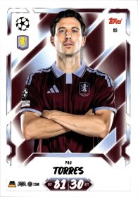 Pau Torres - Topps Match Attax UEFA Club Competitions Base Set 2026-27, Nr. 65