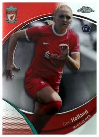 Ceri Holland - Topps Chrome Liverpool FC Team Set Base Set 2025-26, Nr. 26 – Rookie Card