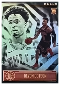 Devon Dotson - Panini Illusions Base Set 2020-21, Nr. 181 – Rookie Card