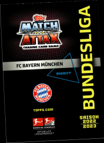 Jamal Musiala - Topps Match Attax Extra Bundesliga Saison-Superstar 2022-23, Nr. 571