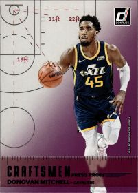 Donovan Mitchell - Panini Donruss Craftsmen 2022-23, Nr. 15 – Press Proof