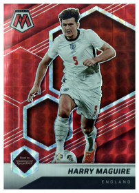 Harry Maguire - Panini Mosaic FIFA Road to World Cup Base Set 2021-22, Nr. 38 – Mosaic Red