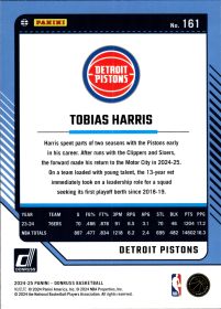 Tobias Harris - Panini Donruss Base Set 2024-25, Nr. 161
