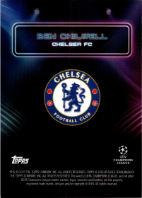 Ben Chilwell - Topps UEFA Club Competitions Showtime 2023-24