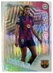 Sydney Schertenleib - Topps Chrome UEFA Women's Champions League Future Stars 2025-26, Nr. 55 – RayWave Refractor, Insert
