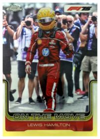 Lewis Hamilton - Topps Chrome Formula 1 On the Move 2025, Nr. 191